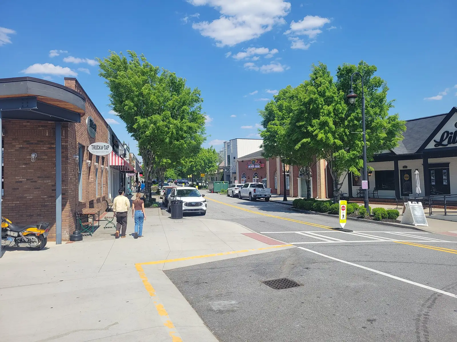 Main Street in downtown Duluth, where the Fall Festival parade starts