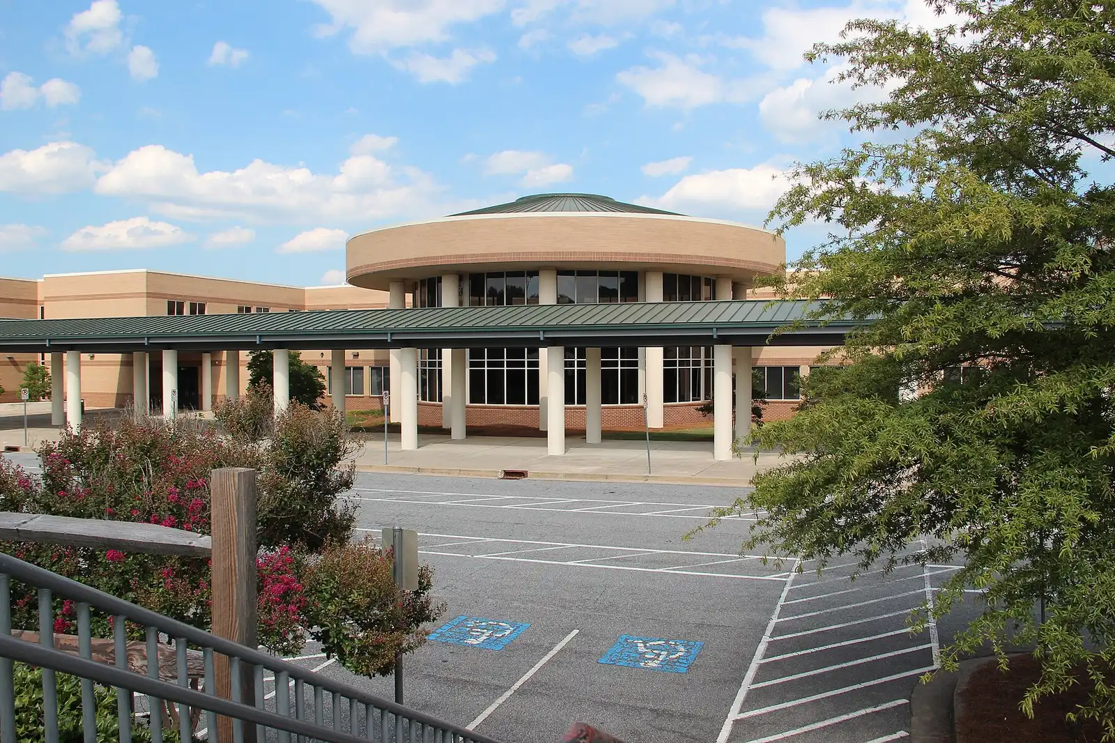 Peachtree Ridge High School on Old Peachtree Road in Suwanee, the high school zoned for most homes in Duluth's Sugarloaf area