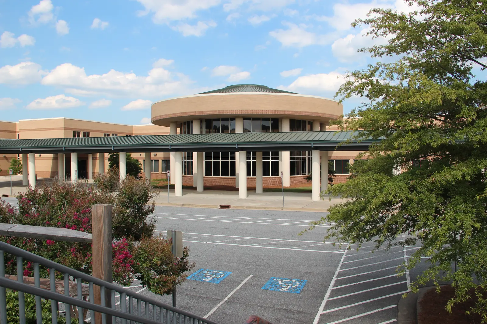 Peachtree Ridge High School on Old Peachtree Road in Suwanee